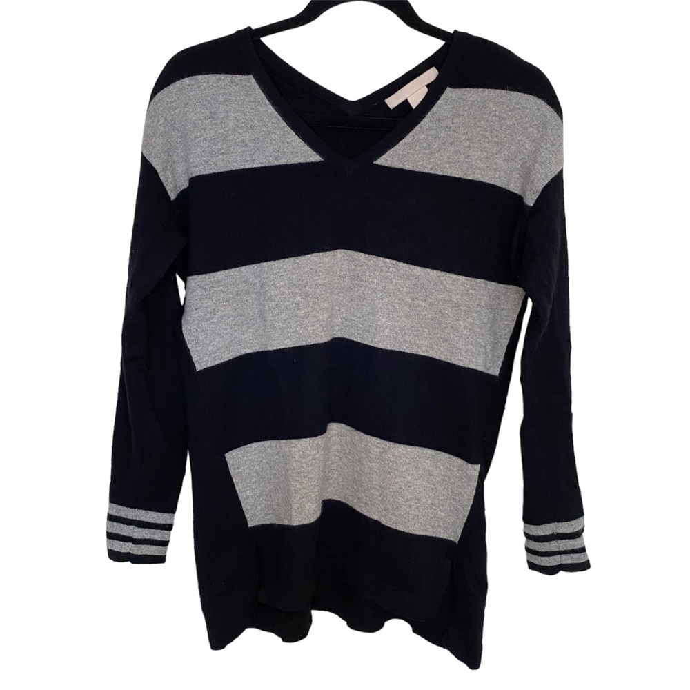 [THE Cashmere Project]Black 100% Cashmere V-Neck Pullover Sweater Women’s Size S